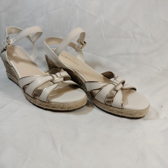 Tommy Hilfiger Gazeiy Espadrille Wedges - Picture 4 of 8